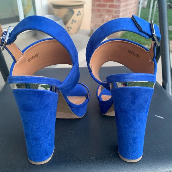 none Shoes - Royal Blue Heels
